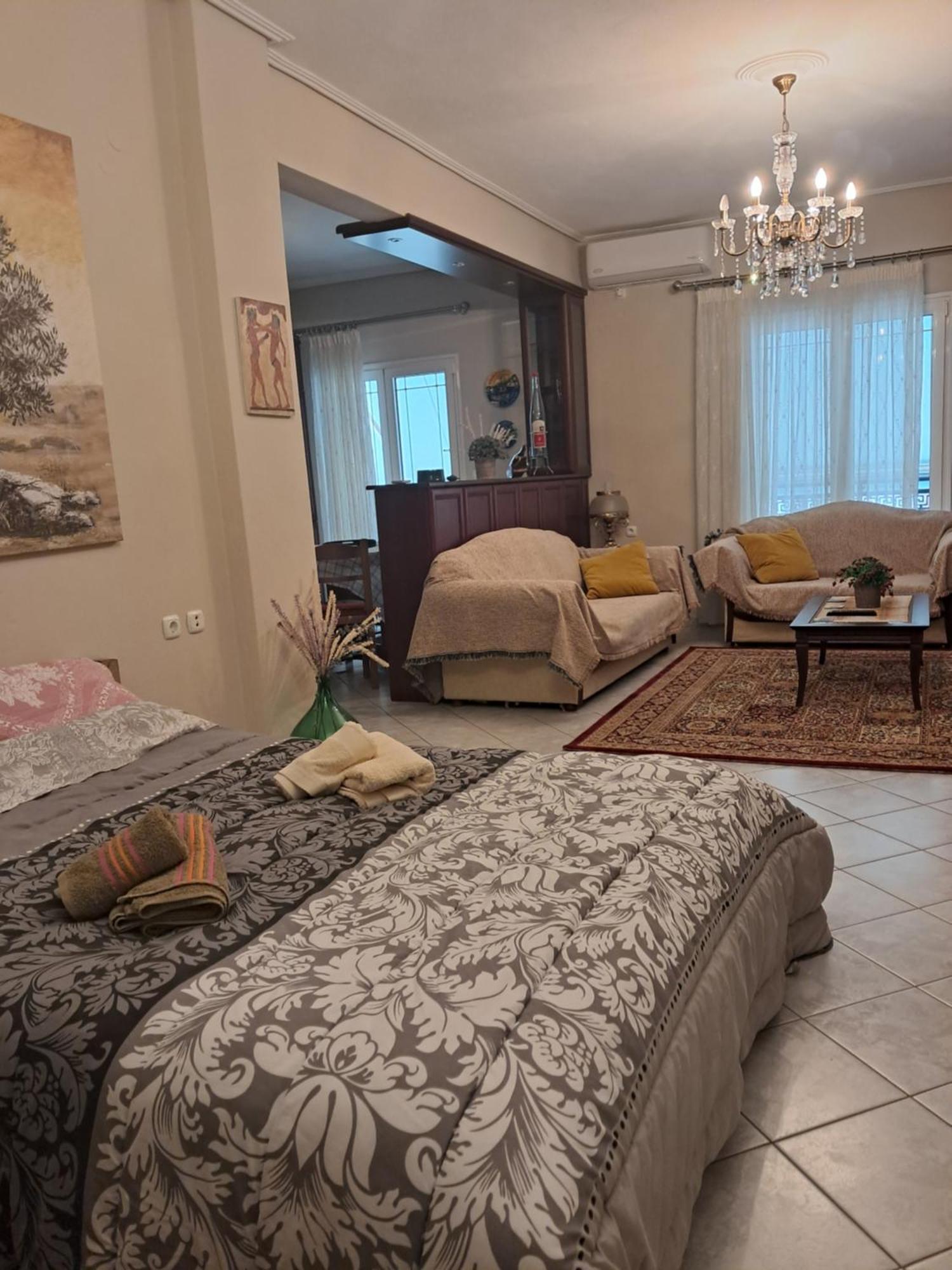 Meteora Monasteries View Apartment Калампака Екстериор снимка